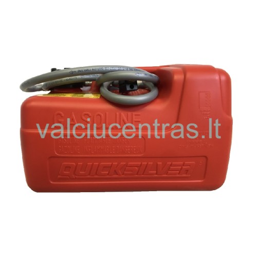 Originalus Quicksilver kuro bakas 12L su žarna ir jungtimis Originalus Quicksilver kuro bakas 12L su žarna ir jungtimis